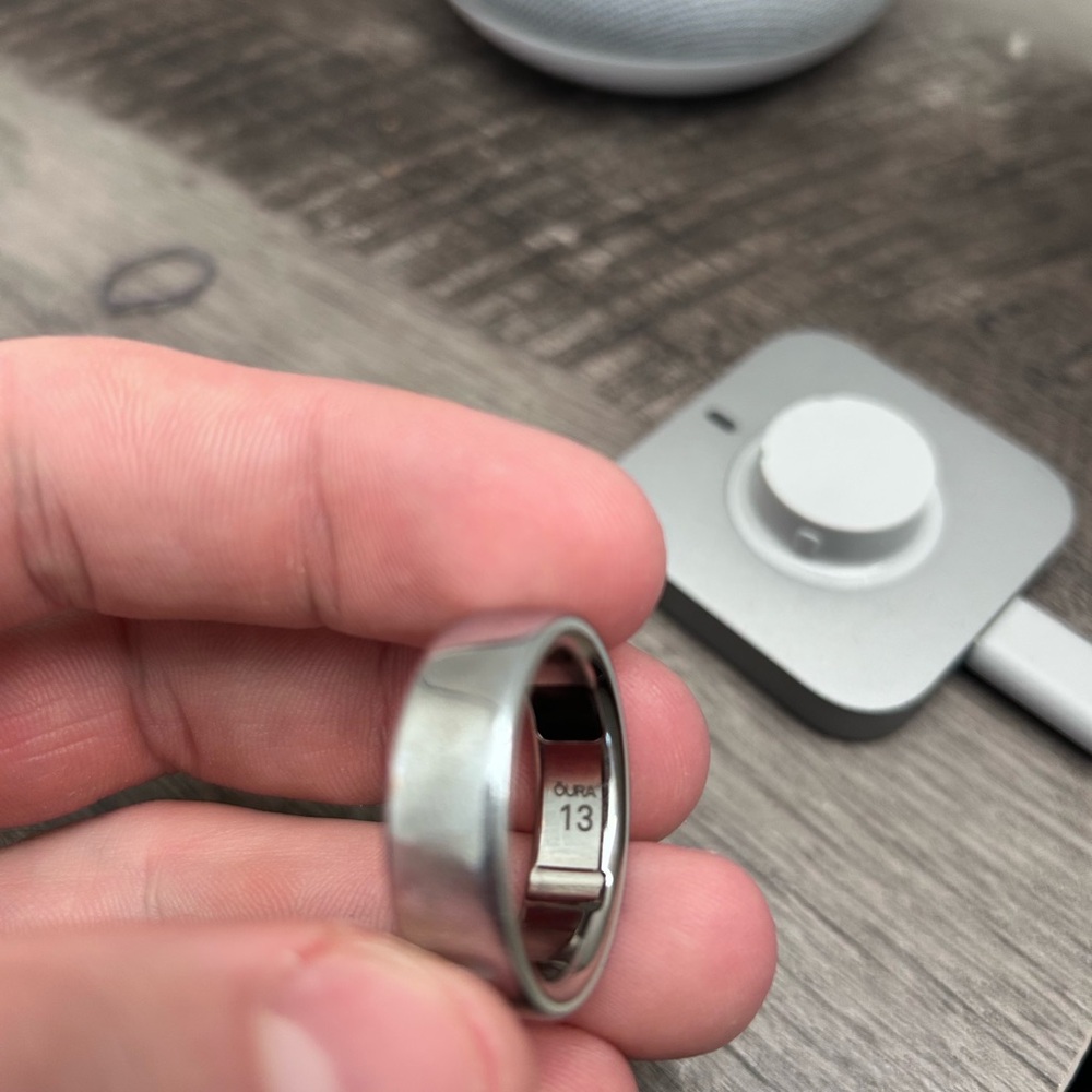 Oura Silver Smart Ring